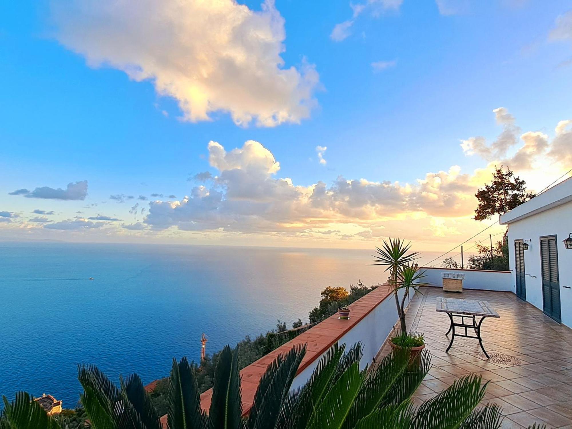 Villa Casalena Furore Exterior foto
